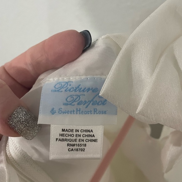 Sweet heart rose dress size 3t flower girl - Picture 5 of 8